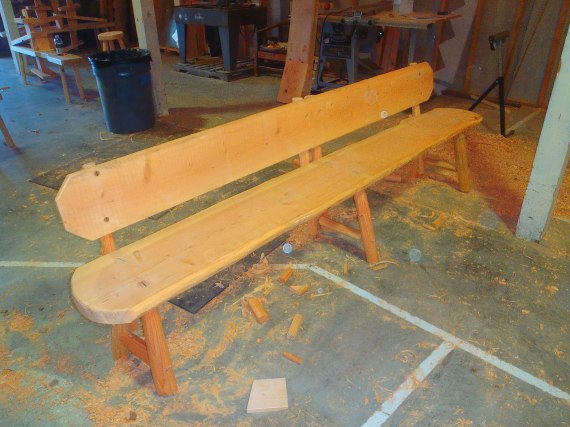 Voila! Bench complete!